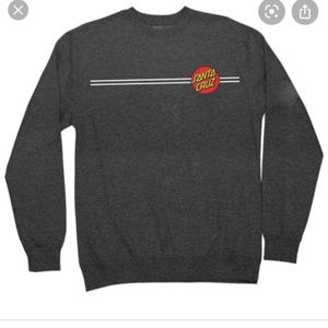 Santa Cruz Sweatshirt Classic Dot Crew Neck